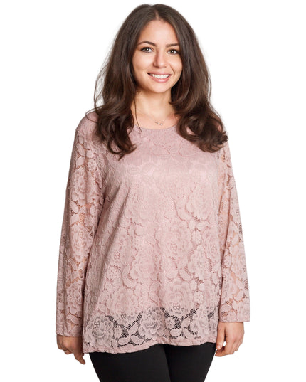 Tunică elegantă pentru femei - Mâneci spectaculoase cu buline