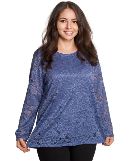 Tunică elegantă pentru femei - Mâneci spectaculoase cu buline