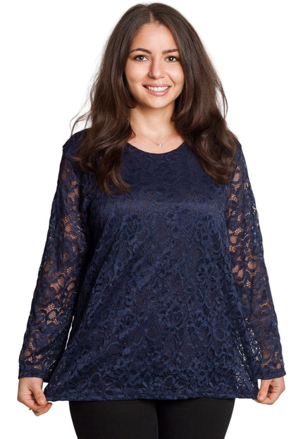 Tunică elegantă pentru femei - Mâneci spectaculoase cu buline