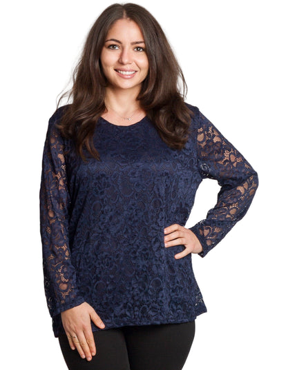 Tunică elegantă pentru femei - Mâneci spectaculoase cu buline