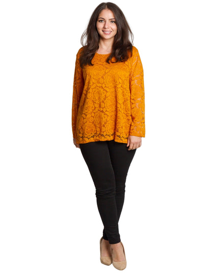 Tunică elegantă pentru femei - Mâneci spectaculoase cu buline