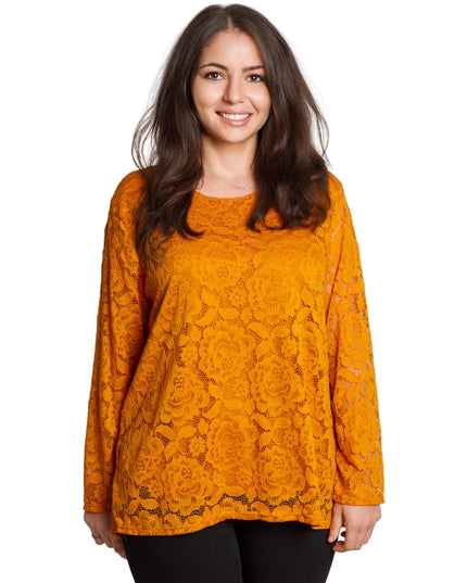 Tunică elegantă pentru femei - Mâneci spectaculoase cu buline