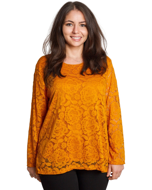 Tunică elegantă pentru femei - Mâneci spectaculoase cu buline