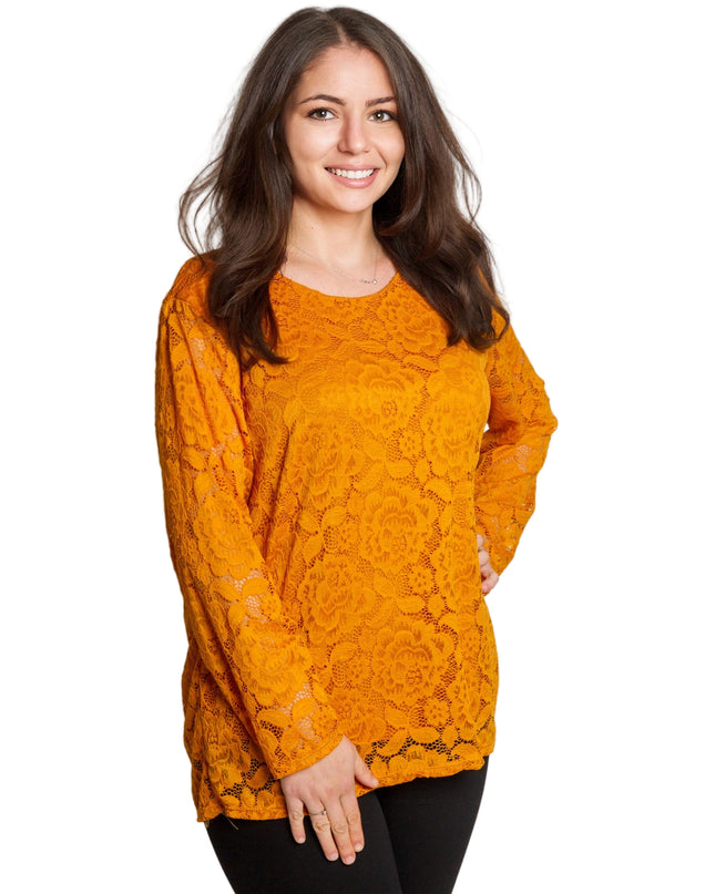 Tunică elegantă pentru femei - Mâneci spectaculoase cu buline