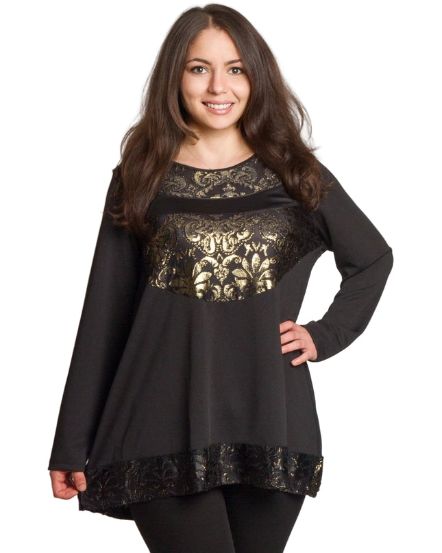 Cămașă albă formală cu croială lejeră, mărimi mari