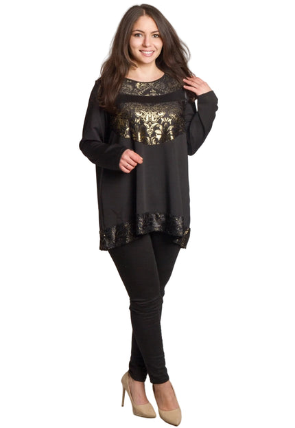 Cămașă albă formală cu croială lejeră, mărimi mari