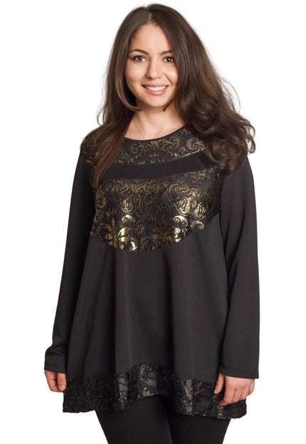 Cămașă albă formală cu croială lejeră, mărimi mari