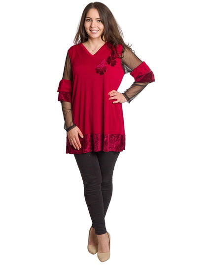 Cămașă albă formală cu croială lejeră, mărimi mari