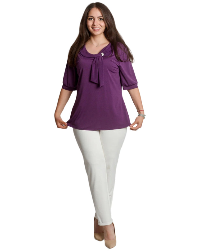 Tunică maxi formală cu flori roșii din șifon și maiou