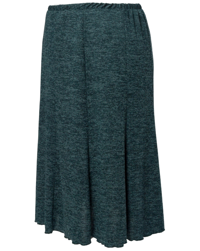 Fustă maxi de iarnă, lungime până la gleznă, culoare vișinie – Mărimi mari