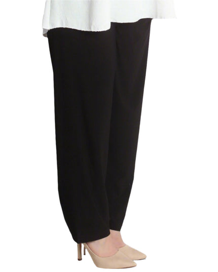 Еластичен дамски панталон - Свободна кройка - 3XL,4XL,5XL,6XL - Maxi Market