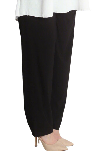 Еластичен дамски панталон - Свободна кройка - 3XL,4XL,5XL,6XL - Maxi Market