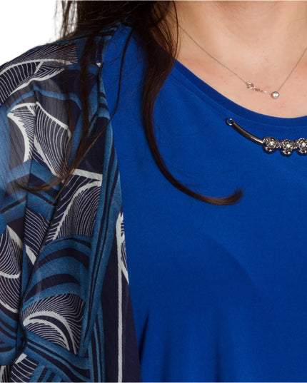 Официален макси комплект с потник и шифонено наметало - Maxi Market