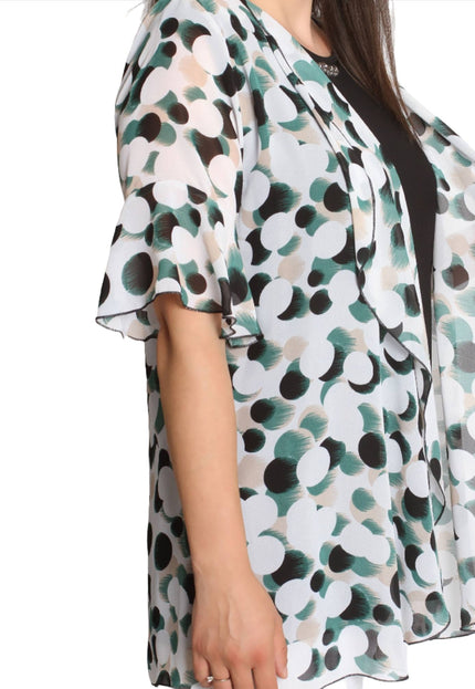 Стилен дамски сет от две части - 2XL,3XL,4XL,5XL - Пролет - Лято - Maxi Market